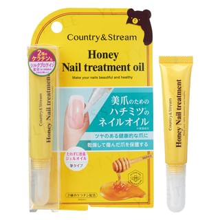 Country & Stream - Honey Nail Treatment Oil, 7g, 20 g, 4901008613536