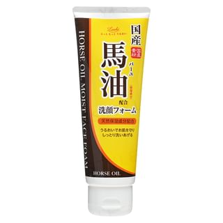 Cosmetex Roland - Loshi Horse Oil Moist Face Foam, 130g, 148 g, 4936201100736