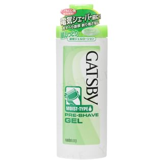 Mandom - Gatsby Moist-Type Pre-Shave Gel, 140ml, 153 g, 4902806260137