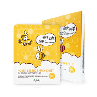 esfolio - Pure Skin Honey Essence Mask Sheet Set 10pcs, 25ml x 10pcs, 350 g, 8809386883328