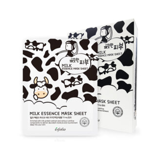 esfolio - Pure Skin Milk Essence Mask Sheet Set 10pcs, 25ml x 10pcs, 350 g, 8809386883267