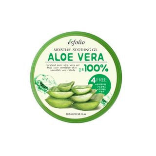 esfolio - Moisture Soothing Gel Aloe Vera 100% 300ml, 300ml, 370 g, 8809386880211