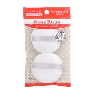 Chantilly - Rosy Rosa Cotton Puffs, 2 pcs, 20 g, 4901604455097