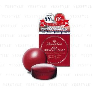 Cosmetex Roland - Derma Secret AHA Skincare Soap, 100g, 200 g, 4936201057214