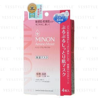Minon - Amino Moist Essential Mask, 4 pcs, 140 g, 4987107616647