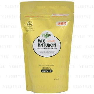 TAIYO YUSHI - Pax Naturon Hand Soap Hinoki Refill, 450ml, 550 g, 4904735053187