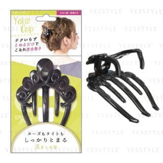 LUCKY TRENDY - French Twist Clip, 1 pc - Black, 30 g, 4903329981059