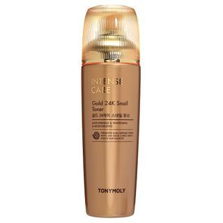 TONYMOLY - Intense Care Gold 24K Snail Toner, 140ml, 250 g, 8806194023472