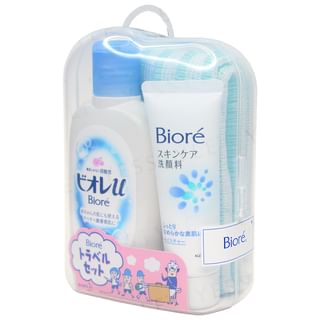 Kao - Biore U Face & Body Bath Travel Set, 3 pcs, 205 g, 4901301206350