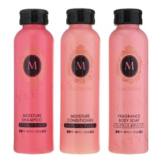 Shiseido - Ma Cherie Moisture Hair & Body EX Travel Set, 50ml x 3, 189 g, 4901872448340