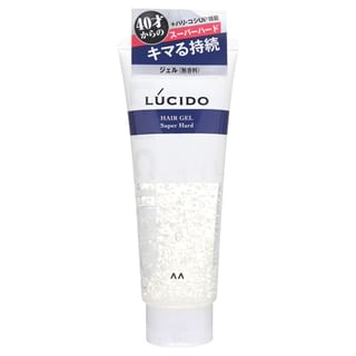 Mandom - Lucido Hair Gel Super Hard, 160g, 178 g, 4902806452419
