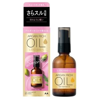 Mandom - Lucido-L Argan Rich Hair Treatment Oil Smooth, 60ml, 172 g, 4902806407211