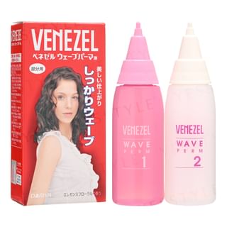 DARIYA - Venezel Wave Perm Solution For Part, 1 set, 147 g, 4904651010714