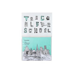 too cool for school - Dinoplatz Dear Brachiosaurus Blotting Paper Refill Only - 3 Types, #02 Green Tea, 10 g, 8809402286652