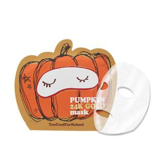 too cool for school - Pumpkin 24K Gold Mask, 25g, 39 g, 8809402282098