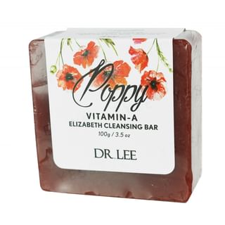 Dr.LEE@KOREA - Poppy Vitamin A Elizabeth Cleansing Bar, 100g, 310 g, 8809447870335