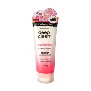 Neutrogena - Deep Clean Brightening Foaming Cleanser, 100g, 120 g, 8850007542339