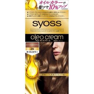 syoss - Oreo Cream Hair Color 2N Sparkling Brown, 1 Set, 500 g, 4987234361168