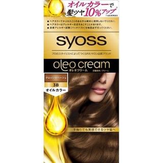 syoss - Oreo Cream Hair Color 3B Glossy Beige, 1 Set, 500 g, 4987234361236