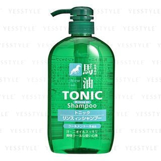 Cosme Station - Men’s Care Horse Oil 2-in-1 Tonic Conditioning Shampoo, 600ml, 680 g, 4582400830129