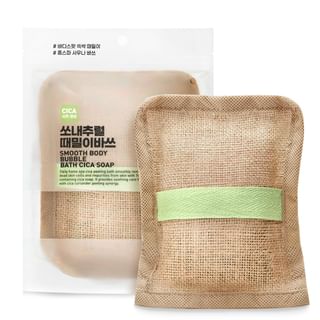 so natural - Smooth Body Bubble Bath Cube Soap - 2 Types, #01 Powder, 270 g, 8809263875682