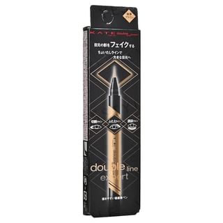 Kanebo - Kate Double Line Expert Eyeliner, LB-1 Ultra-Thin Brown, 13 g, 4973167279670