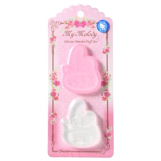 Daniel & Co. - Sanrio My Melody Silicone Powder Puff Set 2 pcs, 1 pc, 39 g, 4894239158504