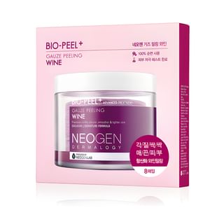 NEOGEN - Dermalogy Bio-peel Gauze Peeling Wine, 8 pcs, 136 g, 8809381444982