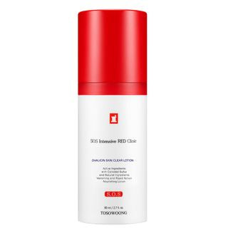 TOSOWOONG - SOS Intensive Red Clinic Ovalicin Lotion 80ml, 80ml, 200 g, 8809179103893