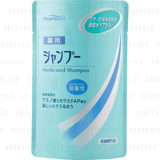 KUMANO COSME - Pharmaact Shampoo Weak Acidity, 400ml Refill, 420 g, 4513574010468