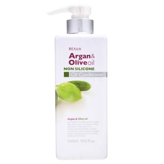 KUMANO COSME - Beaua Argan & Olive Oil Non Silicone Conditioner, 550ml, 641 g, 4513574019027