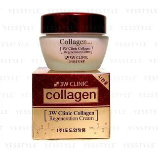 3W Clinic - Collagen Regeneration Cream, 60ml, 195 g, 8809305082740