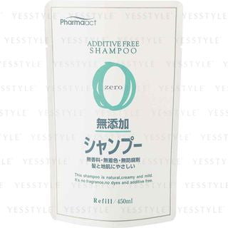 KUMANO COSME - Pharmaact Additive Free Shampoo, 450ml Refill, 468 g, 4513574007178