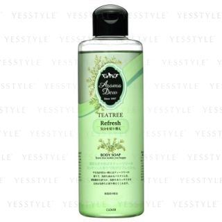 CLOVER - Aroma Dew Body Soap Refresh Tea Tree, 250ml, 290 g, 4901498104347