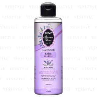 CLOVER - Aroma Dew Body Soap 250ml, Relax Lavender, 320 g, 4901498104309