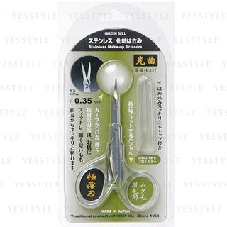 Green Bell - Stainless Steel Make-up Scissors, 1 pc, 30 g, 4972525514002