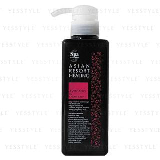 Spa Treatment - Asian Resort Healing Cream Bath Avocado, 400g, 500 g, 4544877504132