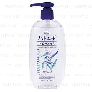 KUMANO COSME - Reihaku Hatomugi Baby Oil Moisturizing & Conditioning, 300ml, 310 g, 4513574027749