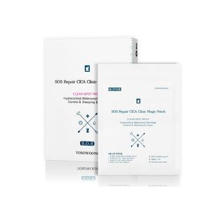 TOSOWOONG - SOS Repair Cica Clinic Acne Patch 66pcs, 1 pack x 66pcs, 20 g, 8809179102995
