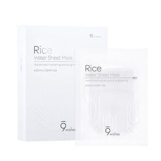 9wishes - Rice Water Sheet Mask, 25ml x 10 pcs, 370 g, 8809429957078