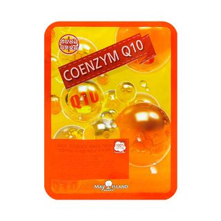 May Island - Coenzyme Q10 Real Essence Mask Pack 1pc, 25ml, 31 g, 8809515401980