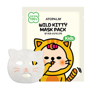 ATOPALM - Wild Kitty Mask Pack Kids 1pc, 15ml, 22 g, 8809554841501