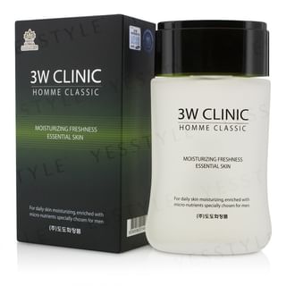 3W Clinic - Homme Classic Essential Skin, 150ml, 350 g, 8809180014980