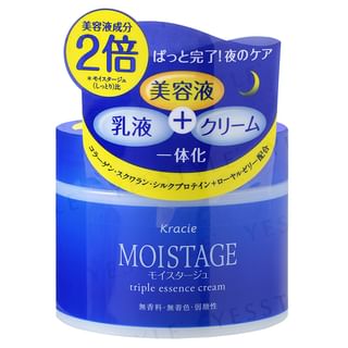 Kracie - Moistage Triple Essence Cream, 100g, 152 g, 4901417644800