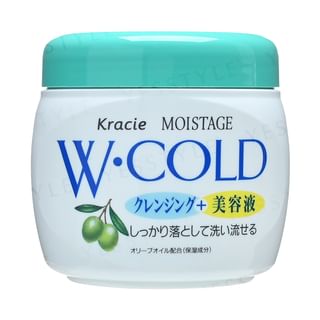 Kracie - Moistage W Cold Cream, 270g, 336 g, 4901417643988