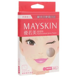 MAYSKIN - Hydrocolloid Acne Patch, 24 pcs, 18 g, 4719873333028