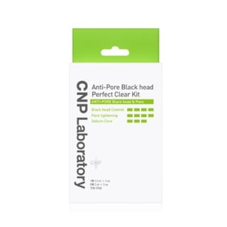 CNP Laboratory - Anti-Pore Black Head Perfect Clear Kit, 2023 Version - 3 sets, 50 g, 8801051256314