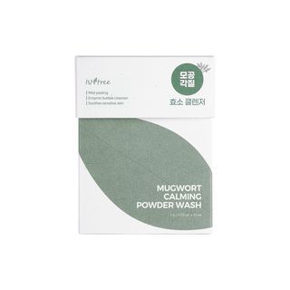 Isntree - Mugwort Calming Powder Wash, 1g x 25 pcs, 62 g, 8809800940163