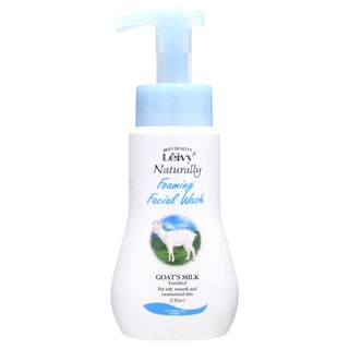 Leivy Naturally - Foaming Facial Wash With Goat’s Milk, 230ml, 293 g, 4582194815760