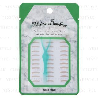 Miss Bowbow - Double Edged Eyelid Sticker Part, 240 pcs, 9 g, 4713105831764